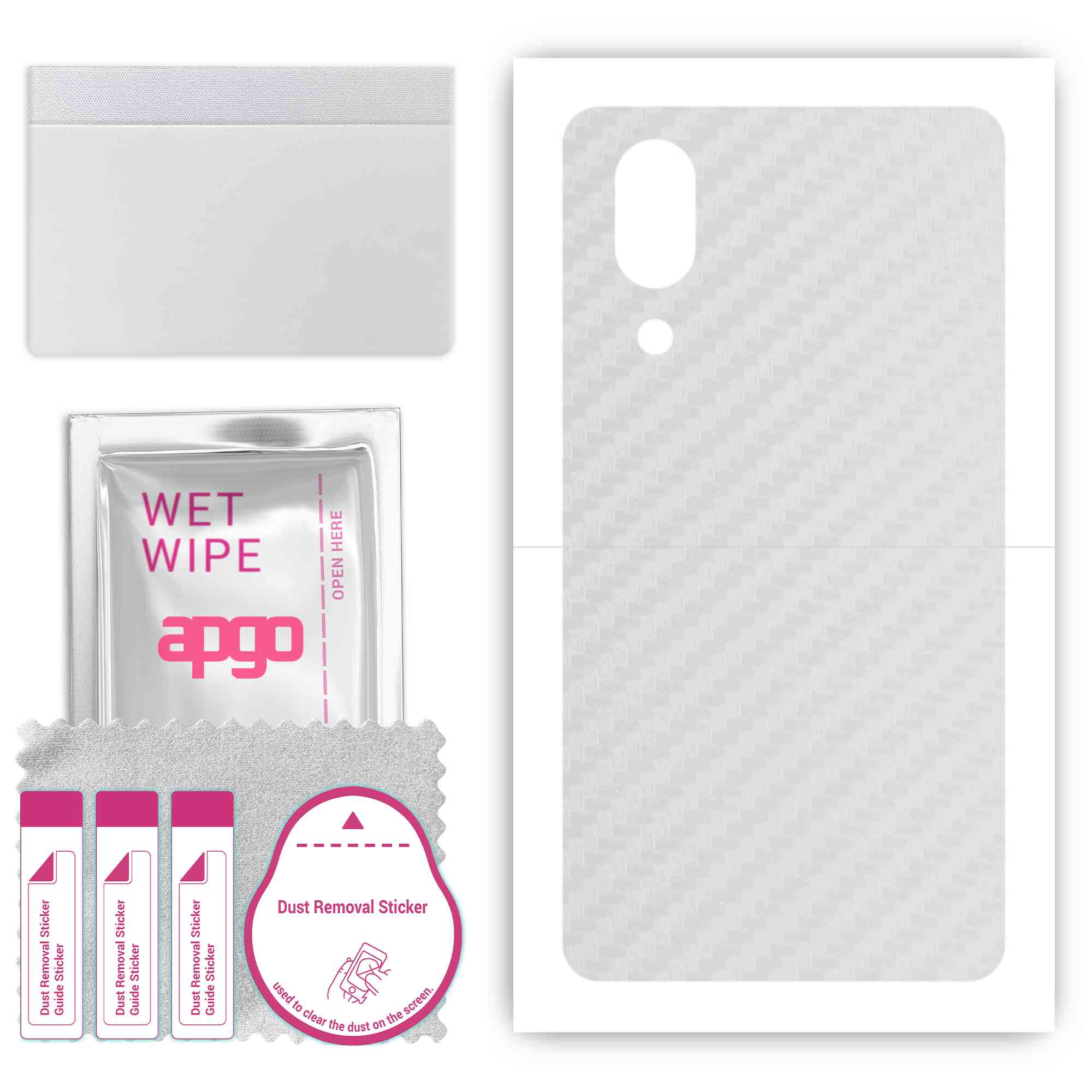 apgo Protective Skin Sticker for the back compatible with Sharp Aquos C10, Wrap Film, Foil, Vinyl - Pattern Transparent Carbon
apgo Protective Skin Sticker for the back compatible with Sharp Aquos C10, Wrap Film, Foil, Vinyl - Pattern Transparent Carbon