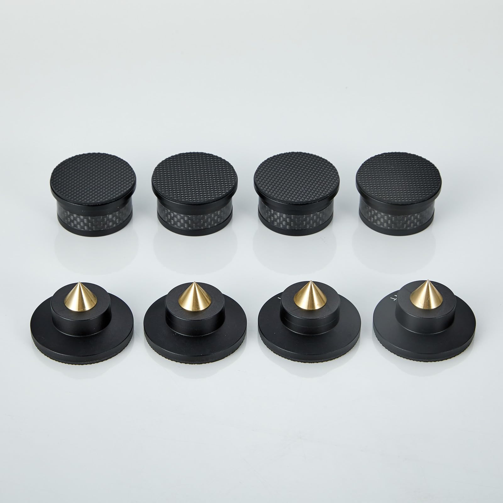 Pailvens Speaker Insulators 4 Height Adjustable Speaker Stand with Carbon Fiber Metal Spike Stand with Improve Audio Quality and Prevent Black Pieces, чорний
Pailvens Speaker Insulators 4 Height Adjustable Speaker Stand with Carbon Fiber Metal Spike Stand with Improve Audio Quality and Prevent Black Pieces, чорний