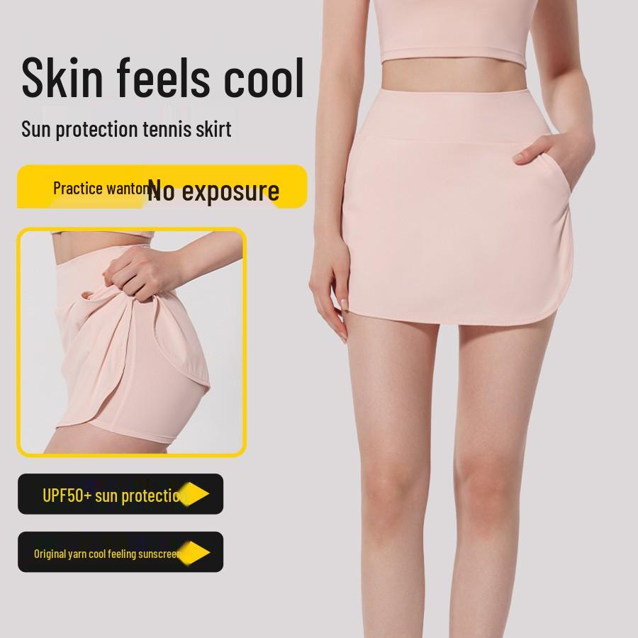 Jiuyi Women s Sunscreen Athletic Midi Skirt - Yoga, Tennis, Running Slim Fit, Hip-Covering Summer Skirt L
Jiuyi Women s Sunscreen Athletic Midi Skirt - Yoga, Tennis, Running Slim Fit, Hip-Covering Summer Skirt L