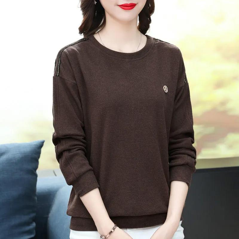 Футболка, топы, женская хлопковая блузка, свободная, удобная, эластичная, с длинным рукавом, однотонная, с круглым вырезом, свободные топы XXXXL коричневый
Футболка, топы, женская хлопковая блузка, свободная, удобная, эластичная, с длинным рукавом, однотонная, с круглым вырезом, свободные топы XXXXL коричневый