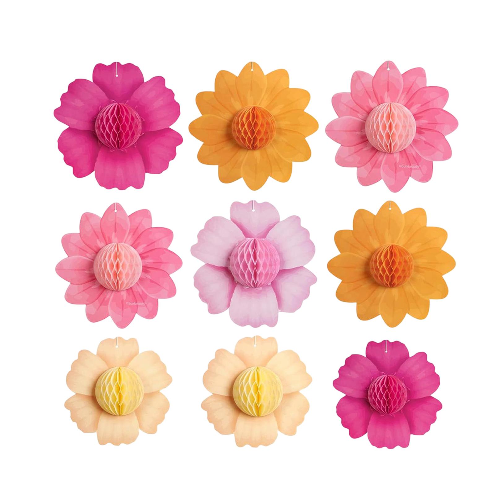 Flower Honeycomb Party Decoration Hanging Paper Flower Honeycomb Pendant One Size рожевий
Flower Honeycomb Party Decoration Hanging Paper Flower Honeycomb Pendant One Size рожевий