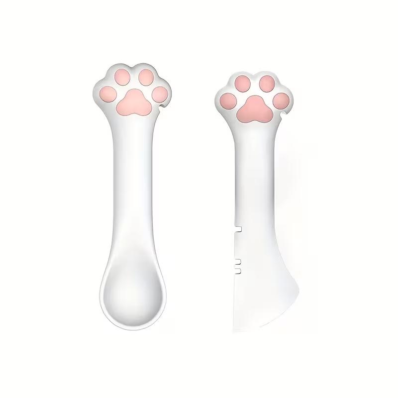 Pet food canned shovel+canned spoon two-piece set, suitable for canned pet food, non slip handle dog and cat feeding tool білий
Pet food canned shovel+canned spoon two-piece set, suitable for canned pet food, non slip handle dog and cat feeding tool білий