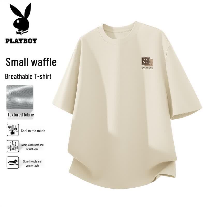 Playboy Men s Waffle Knit Short Sleeve T-Shirt XL
Playboy Men s Waffle Knit Short Sleeve T-Shirt XL