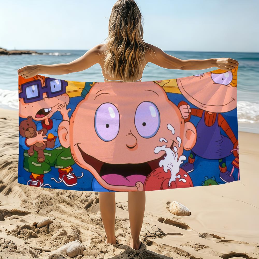 Funny Cartoon R-RUGRATS Cute Towel Beach Towel Oversized Quick Dry Towel Absorbent Soft Swim BeachTowels for Men Women W30*H60(CM)
Funny Cartoon R-RUGRATS Cute Towel Beach Towel Oversized Quick Dry Towel Absorbent Soft Swim BeachTowels for Men Women W30*H60(CM)
