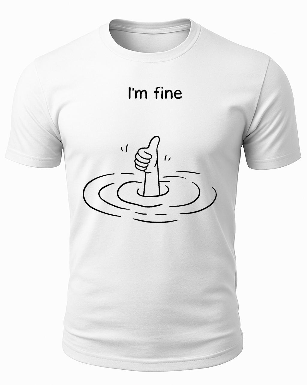I’m Fine Funny T-Shirt Sarcastic Humor Shirt | Minimalist Graphic Tee Cheap Polyester Short Sleeve Printed Tee Unisex Tops S
I’m Fine Funny T-Shirt Sarcastic Humor Shirt | Minimalist Graphic Tee Cheap Polyester Short Sleeve Printed Tee Unisex Tops S