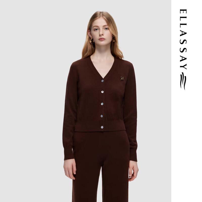 ELLASSAY Женский простой вязаный кардиган с V-образным вырезом M
ELLASSAY Женский простой вязаный кардиган с V-образным вырезом M