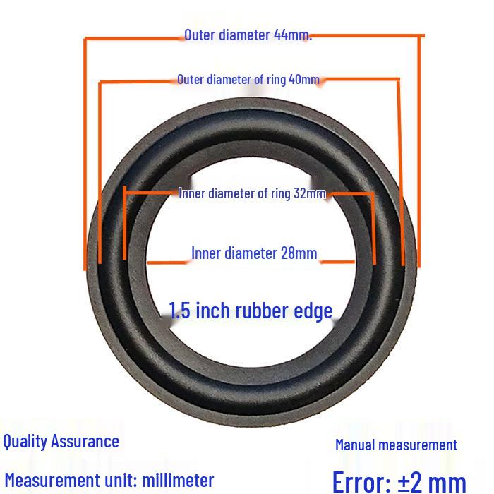 Speaker Rubber Edge Replacement Ring for Repair
Speaker Rubber Edge Replacement Ring for Repair