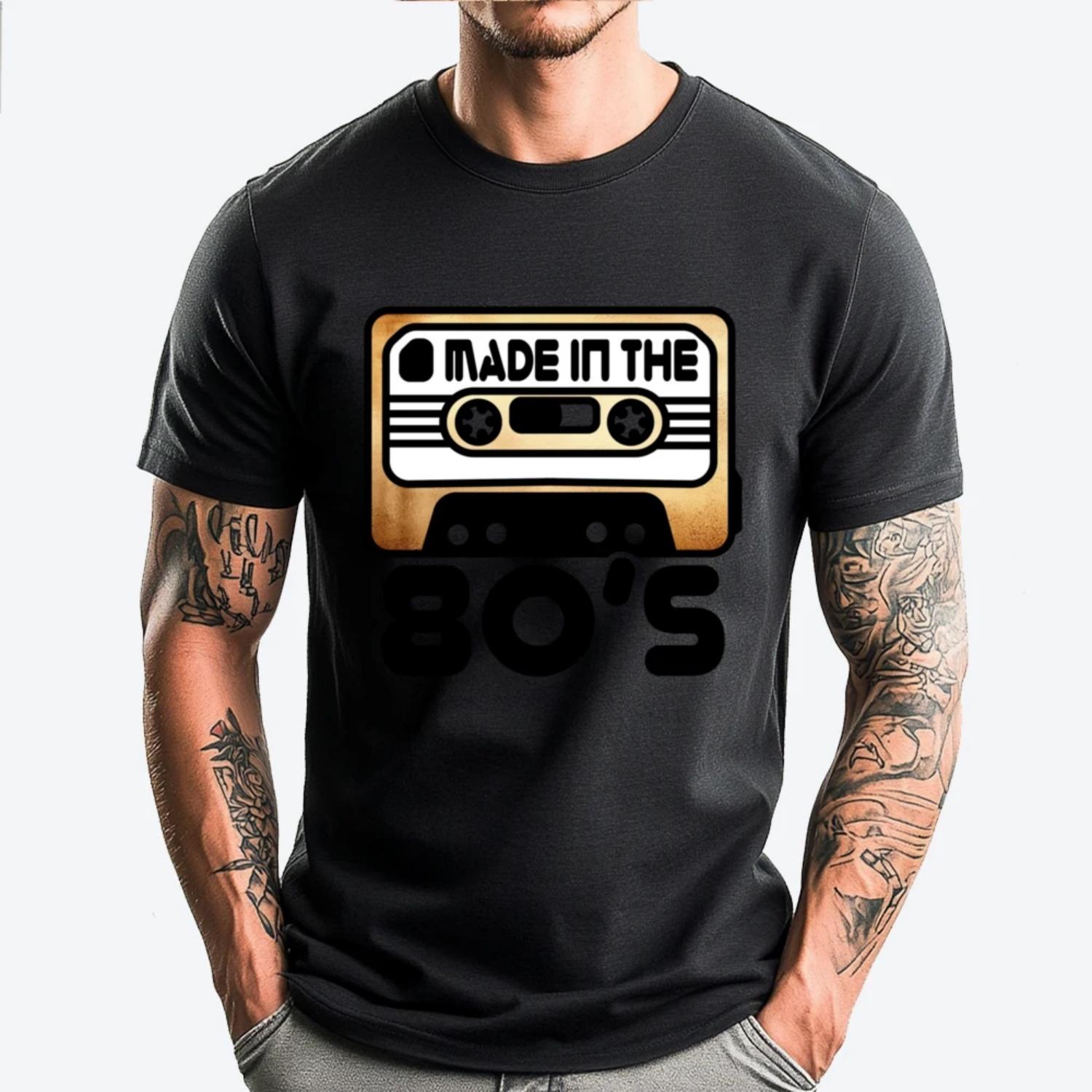Retro Made In The 80s Cassette Hiphop Streetwear Student Natural Brand Clothing Graphic S чёрный
Retro Made In The 80s Cassette Hiphop Streetwear Student Natural Brand Clothing Graphic S чёрный