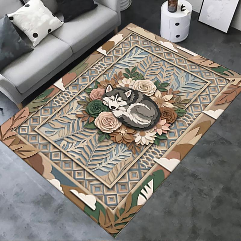 2025 New Husky Dog Carpet Rug for Living Room Bedroom Home Sofa Decoration,Kids play Non-slip Floor Mat60 40x60cm( 15x23in )
2025 New Husky Dog Carpet Rug for Living Room Bedroom Home Sofa Decoration,Kids play Non-slip Floor Mat60 40x60cm( 15x23in )