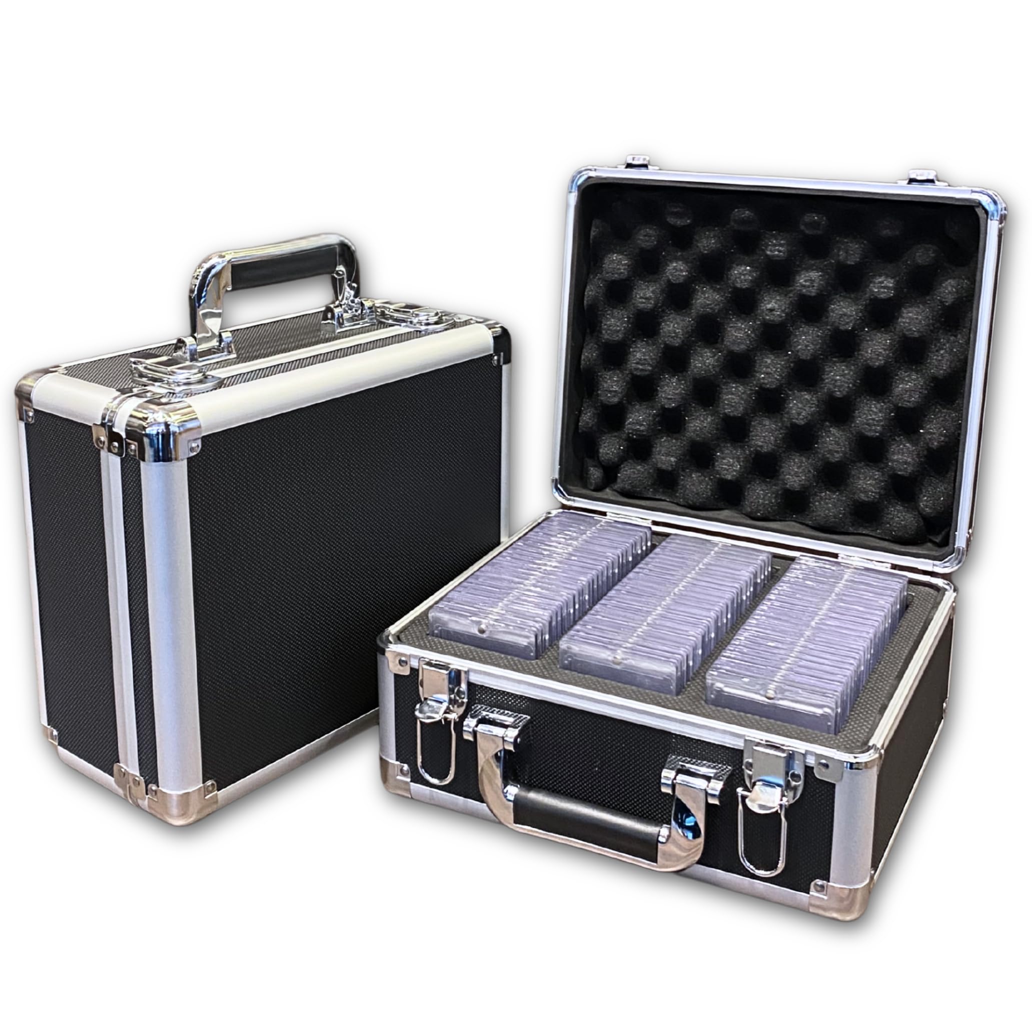SPICA Attache Case for Magnetic Loader Storage Case Storage Box Aluminum Case Trading Card Collection Storage Storage Carrying Case for Magnetic срібний
SPICA Attache Case for Magnetic Loader Storage Case Storage Box Aluminum Case Trading Card Collection Storage Storage Carrying Case for Magnetic срібний