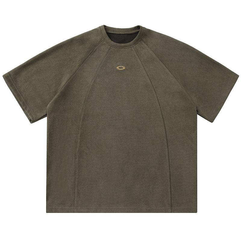 Американская мужская футболка с коротким рукавом, летний трендовый бренд, дизайн со вставками, свободная футболка с полурукавом 3XL зелёный
Американская мужская футболка с коротким рукавом, летний трендовый бренд, дизайн со вставками, свободная футболка с полурукавом 3XL зелёный