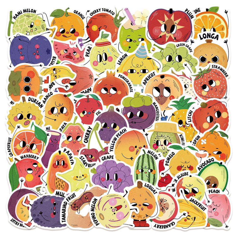 50 Cute Cartoon Fruit Stickers for Phones, Computers, Journals, and DIY Decor
50 Cute Cartoon Fruit Stickers for Phones, Computers, Journals, and DIY Decor