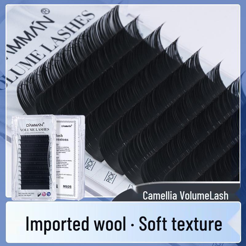 Camellia Handmade Natural Matte Black Blooming False Eyelashes, 0.07 Super Soft, Glue-Free, Salon Use 8mm
Camellia Handmade Natural Matte Black Blooming False Eyelashes, 0.07 Super Soft, Glue-Free, Salon Use 8mm