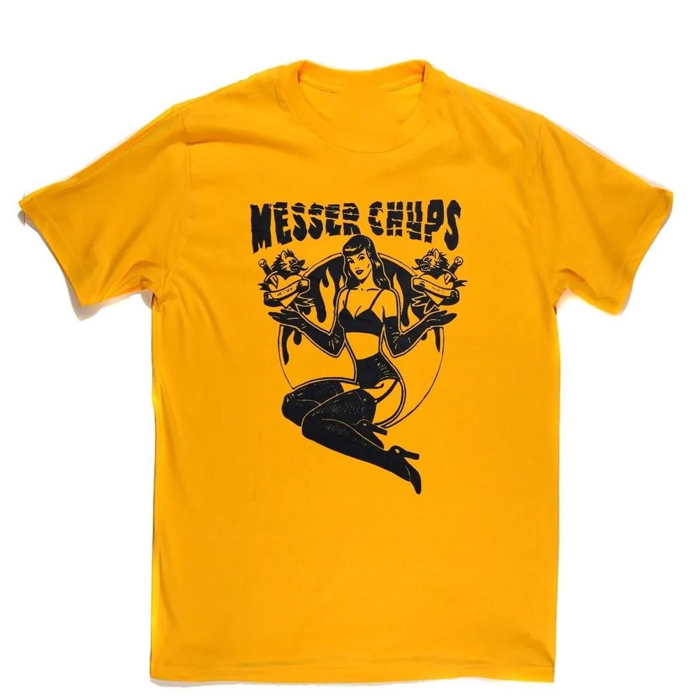 Rare MESSER CHUPS Band Short Sleeve Yellow All Size S-5Xl BT1961 Unisex T-Shirt XXXXL
Rare MESSER CHUPS Band Short Sleeve Yellow All Size S-5Xl BT1961 Unisex T-Shirt XXXXL
