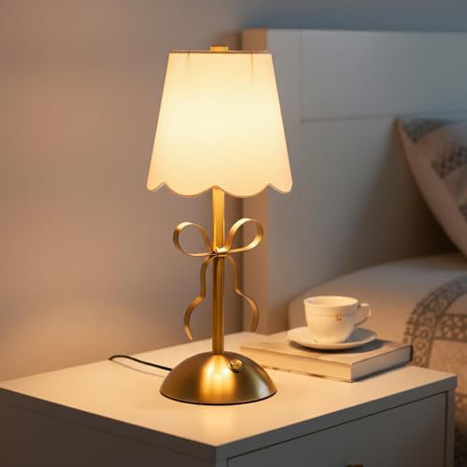 Small Bow Table Lamp,Small Desk Lamp With 3 Color,Dimmable Bedsdie Lamps,Bow Lamp With Fabric Shade,LED Night Light For Girls Room Princess Room Décor One Size
Small Bow Table Lamp,Small Desk Lamp With 3 Color,Dimmable Bedsdie Lamps,Bow Lamp With Fabric Shade,LED Night Light For Girls Room Princess Room Décor One Size