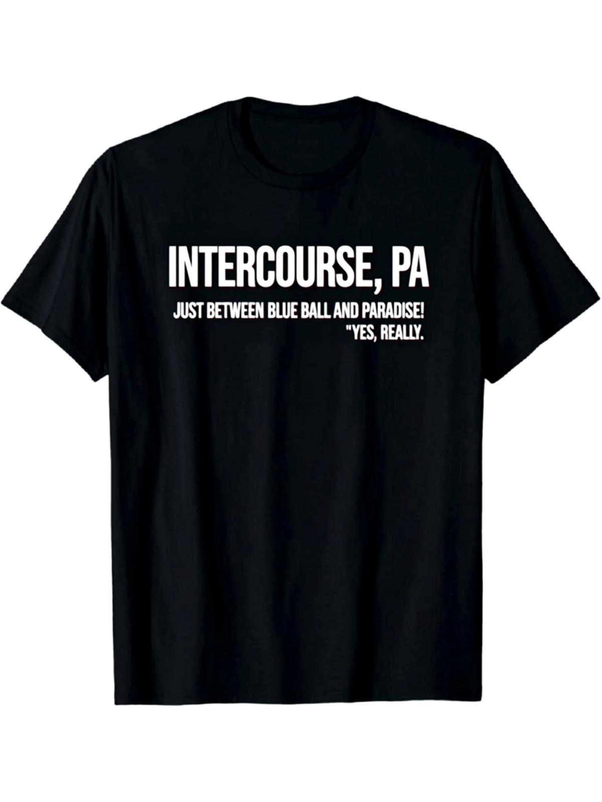 INTERCOURSE PA Funny Pennsylvania Slogan T-Shirt - INTERCOURSE, PA Between Blu 5XL різнокольоровий
INTERCOURSE PA Funny Pennsylvania Slogan T-Shirt - INTERCOURSE, PA Between Blu 5XL різнокольоровий