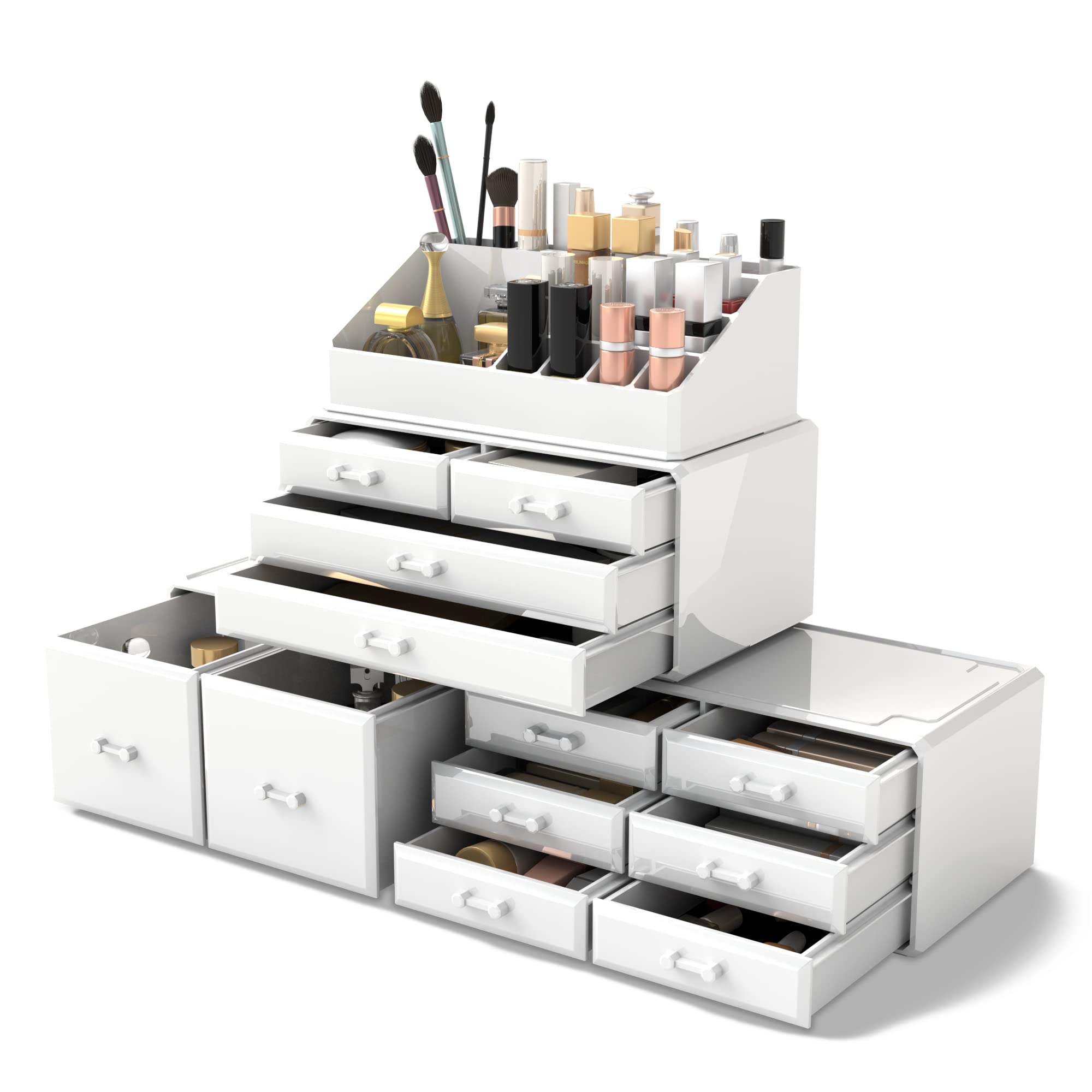 Readaeer Cosmetic Storage Extra Large Makeup Makeup Makeup Storage Cosmetic Case Box, Capacity, Case, Box, Case, (White) білий
Readaeer Cosmetic Storage Extra Large Makeup Makeup Makeup Storage Cosmetic Case Box, Capacity, Case, Box, Case, (White) білий