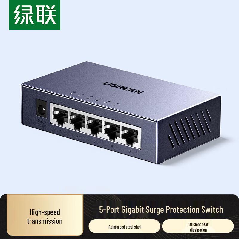 Мережеві комутатори Ugreen Gigabit та 2.5G Ethernet
Мережеві комутатори Ugreen Gigabit та 2.5G Ethernet