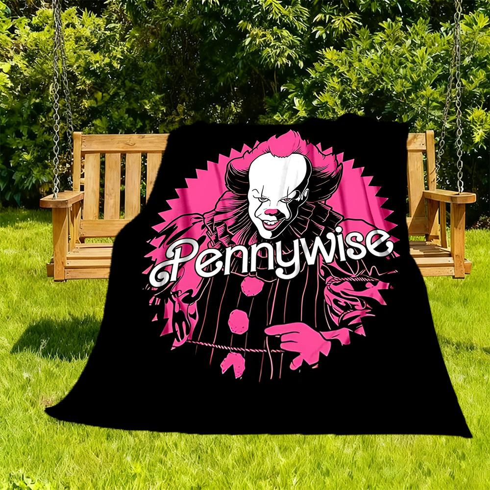 1pc Pennywise Clown Outdoor Blanket Lightweight Flannel, All-Season Use for Sofa, Bed, Travel, Camping, Living Room, Office, Couch100 130x150cm
1pc Pennywise Clown Outdoor Blanket Lightweight Flannel, All-Season Use for Sofa, Bed, Travel, Camping, Living Room, Office, Couch100 130x150cm