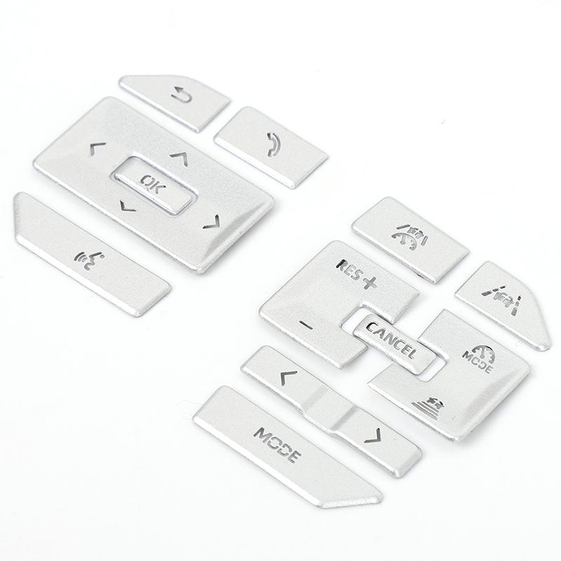 Aluminum Alloy For Toyota Land Cruiser Prado 2026 2026 Car Steering Wheel Button Decoration Sticker Car Interior Accessories серебряный
Aluminum Alloy For Toyota Land Cruiser Prado 2026 2026 Car Steering Wheel Button Decoration Sticker Car Interior Accessories серебряный