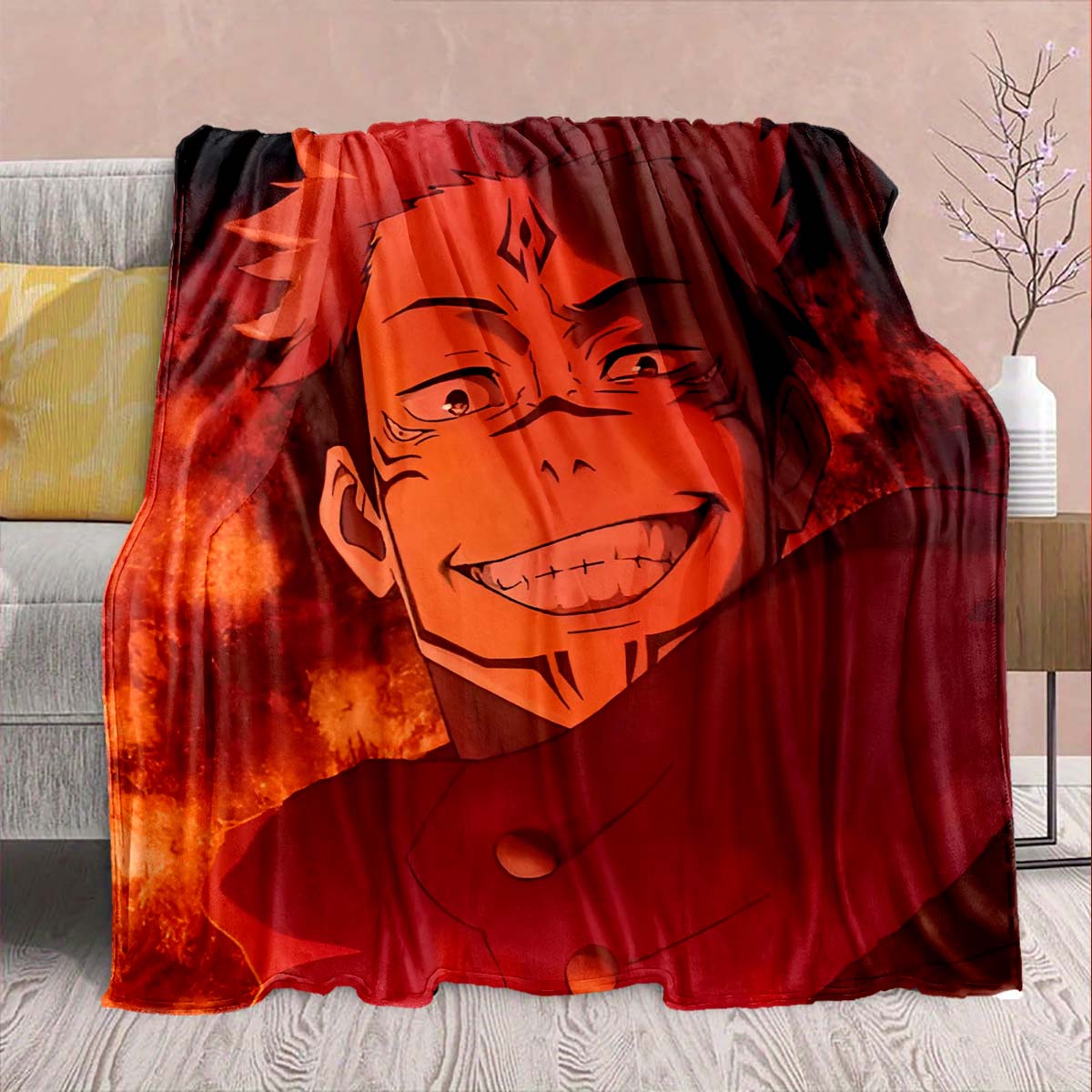 Jujutsu Kaisen Anime Flannel Blanket Soft Warm Throw Lightweight Plush Sofa Bed Decor -QJY 75x90cm
Jujutsu Kaisen Anime Flannel Blanket Soft Warm Throw Lightweight Plush Sofa Bed Decor -QJY 75x90cm