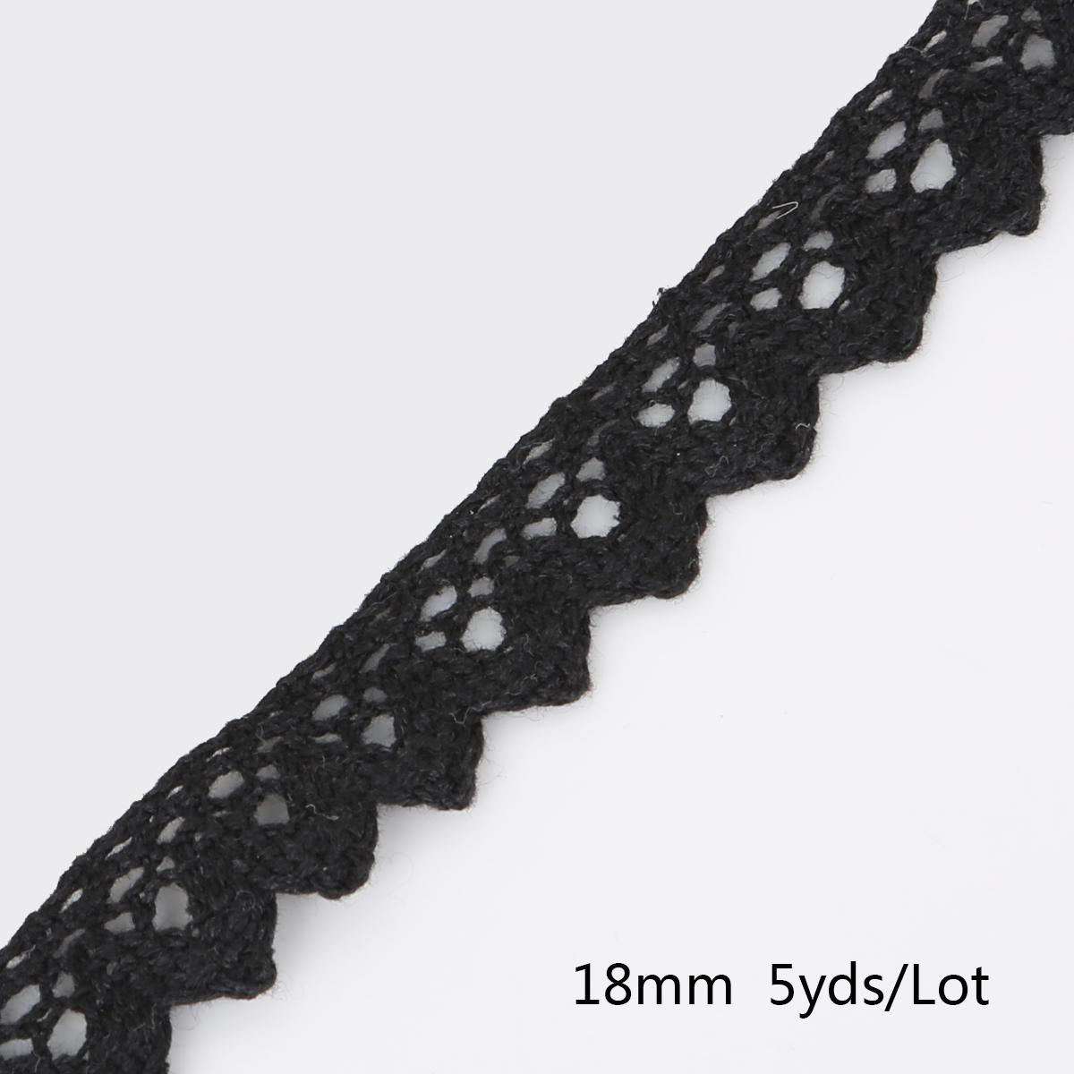 Черная кружевная лента для отделки одежды
Черная кружевная лента для отделки одежды