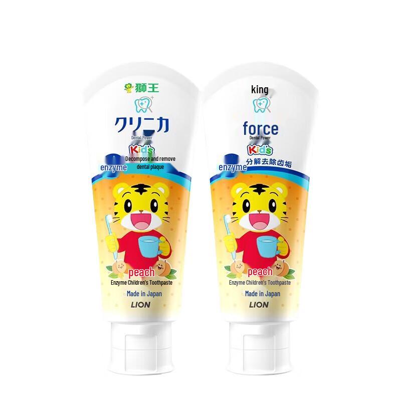 Lion King Choco Enzyme Kids Toothpaste (Peach, 2-12 Years, Fluoride)
Lion King Choco Enzyme Kids Toothpaste (Peach, 2-12 Years, Fluoride)