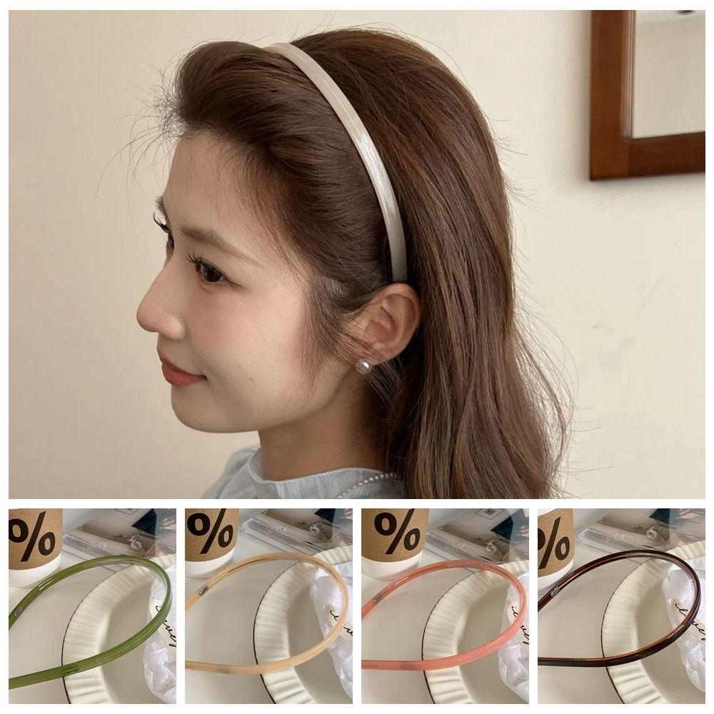 Thin Acetic Acid Hair Bands Zinc Zinc Alloy Transparent Hair Hoop Hair Accessories Resin Headband Work
Thin Acetic Acid Hair Bands Zinc Zinc Alloy Transparent Hair Hoop Hair Accessories Resin Headband Work