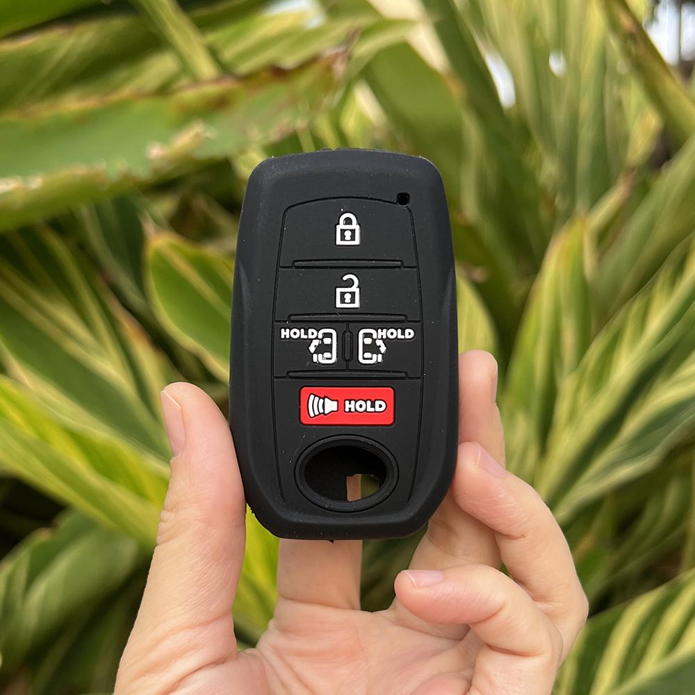 Rubber Car Key Fob Cover Silicone Protector Case for TOYOTA Sienna RAV4 VENZA Mirai Hybrid Vehicles Alphard PREVIA Voxy
Rubber Car Key Fob Cover Silicone Protector Case for TOYOTA Sienna RAV4 VENZA Mirai Hybrid Vehicles Alphard PREVIA Voxy