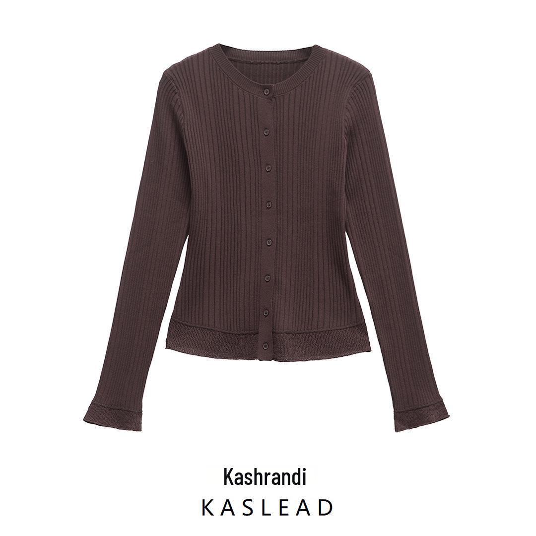 2025 Spring Women s European & American Ribbed Crew Neck Long Sleeve Knitted Cardigan Small
2025 Spring Women s European & American Ribbed Crew Neck Long Sleeve Knitted Cardigan Small