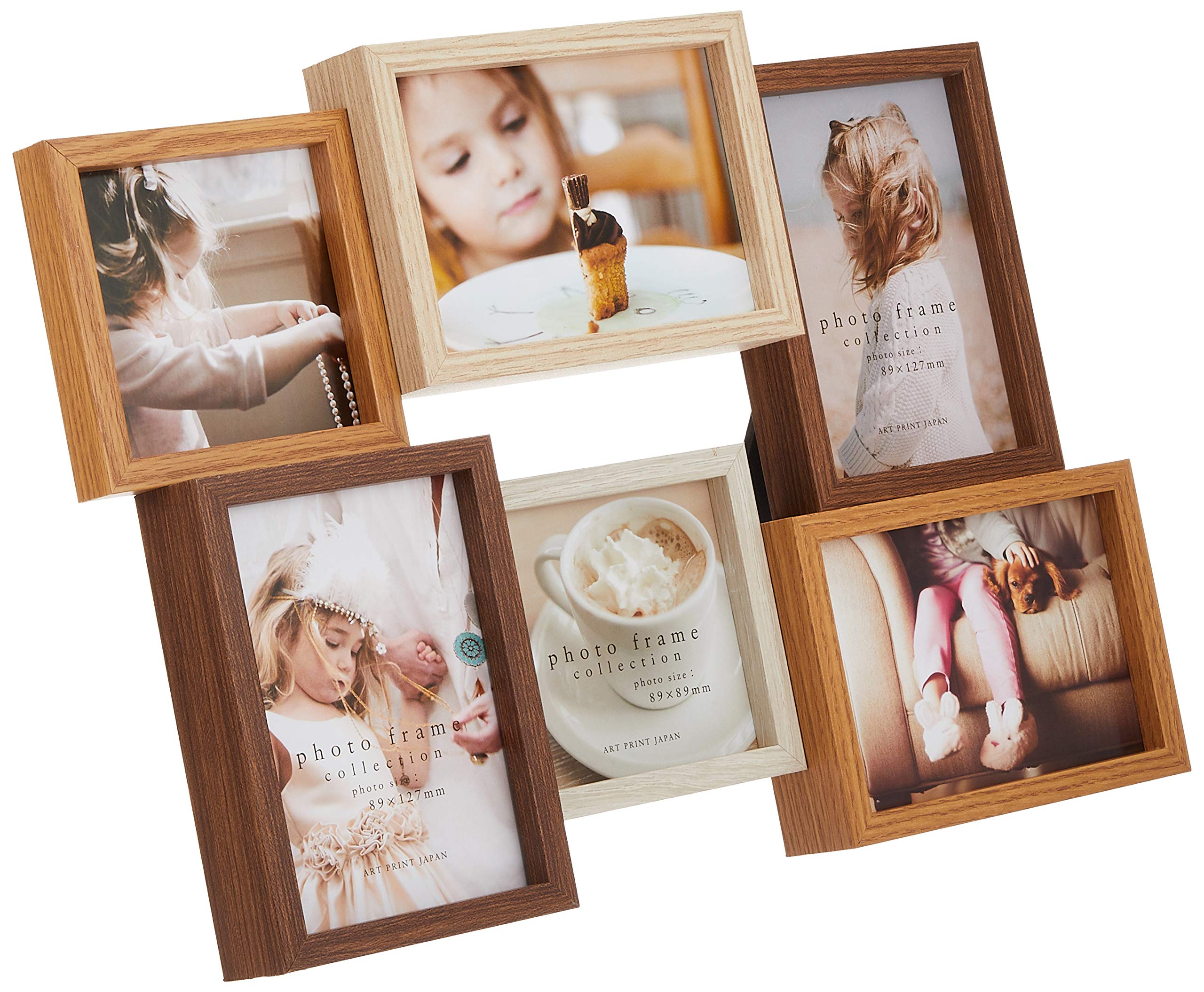 Art Print Japan A.P.J. Photo Frame, Foresty Frame, Service L, 6-Window, Natural, 809597
Art Print Japan A.P.J. Photo Frame, Foresty Frame, Service L, 6-Window, Natural, 809597