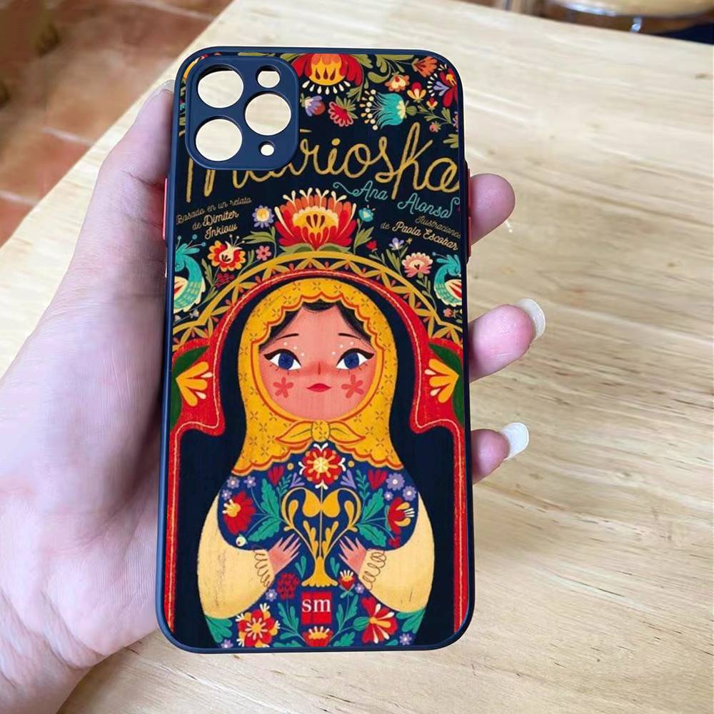 Russian Traditional Matte Shockproof Phone Case For iPhone X XS 15 14 11 12 13 pro MAX 16mini Translucent iPhone 16
Russian Traditional Matte Shockproof Phone Case For iPhone X XS 15 14 11 12 13 pro MAX 16mini Translucent iPhone 16
