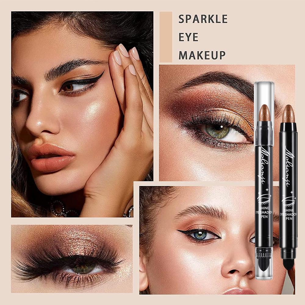 MLJ Dual-Ended Shimmer Eyeshadow Stick: Long-lasting, Waterproof, Brightening Highlight & Under-eye Pencil
MLJ Dual-Ended Shimmer Eyeshadow Stick: Long-lasting, Waterproof, Brightening Highlight & Under-eye Pencil