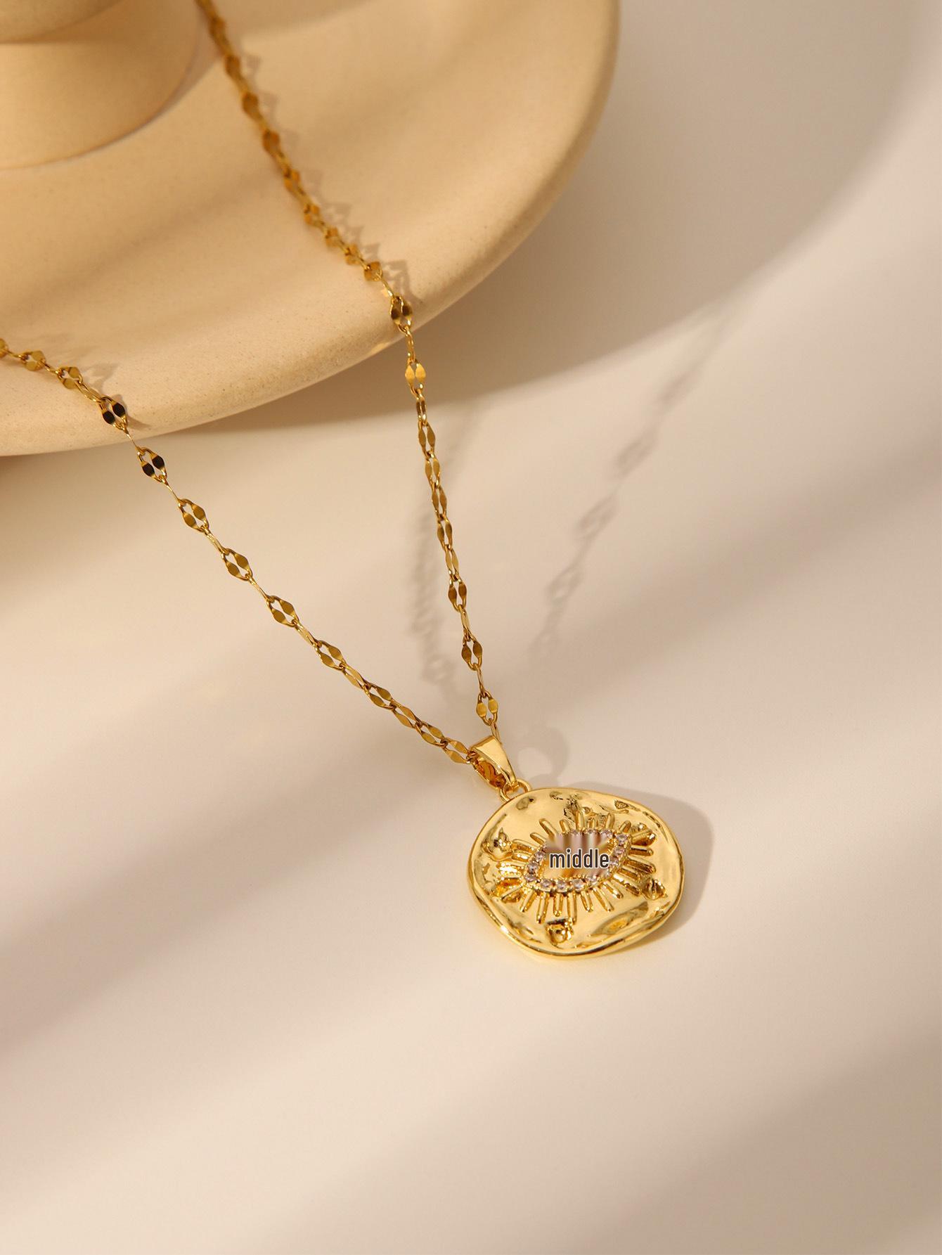 18k Gold-Plated Geometric Necklace: Elegant, Versatile, and Non-Fading with a Simple Luxury Design 18K Gold-plated
18k Gold-Plated Geometric Necklace: Elegant, Versatile, and Non-Fading with a Simple Luxury Design 18K Gold-plated