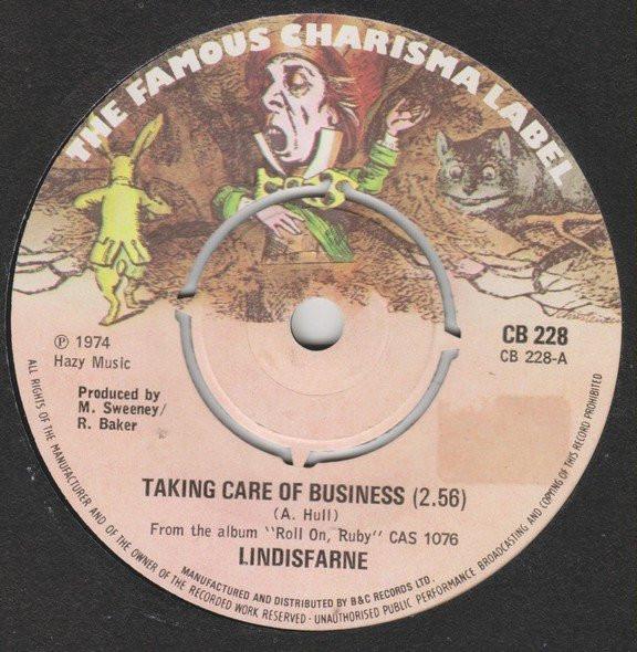 7-дюймовая пластинка LINDISFARNE Taking Care Of Business CB228 Charisma 1974 UK Rock Б/у
7-дюймовая пластинка LINDISFARNE Taking Care Of Business CB228 Charisma 1974 UK Rock Б/у