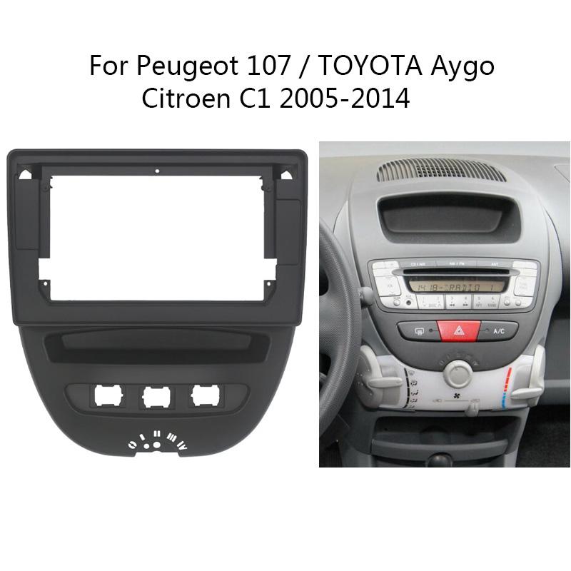 2 Din 10,1-дюймовая рамка для автомобильного радиоприемника для Peugeot 107 TOYOTA Aygo CITROEN C1 2005-2014, комплект отделки для установки приборной панели With Canbus
2 Din 10,1-дюймовая рамка для автомобильного радиоприемника для Peugeot 107 TOYOTA Aygo CITROEN C1 2005-2014, комплект отделки для установки приборной панели With Canbus