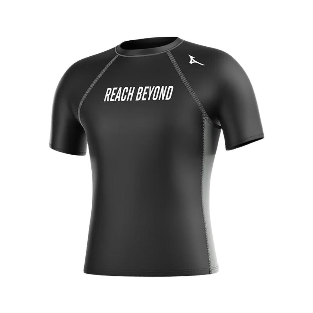 Mizuno Quick-Drying Breathable Sun Protection Letter Short Sleeve T-Shirt Men Tops Black 3101-09-00M M
Mizuno Quick-Drying Breathable Sun Protection Letter Short Sleeve T-Shirt Men Tops Black 3101-09-00M M