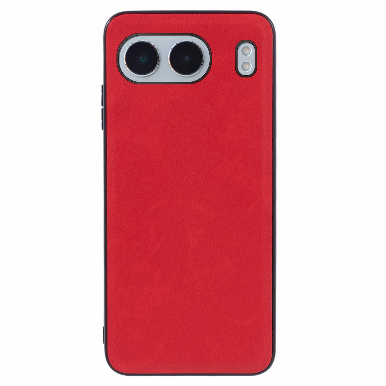 For OnePlus Nord 4 Case Leather Coated PC+TPU Retro Phone Back Cover Red
For OnePlus Nord 4 Case Leather Coated PC+TPU Retro Phone Back Cover Red