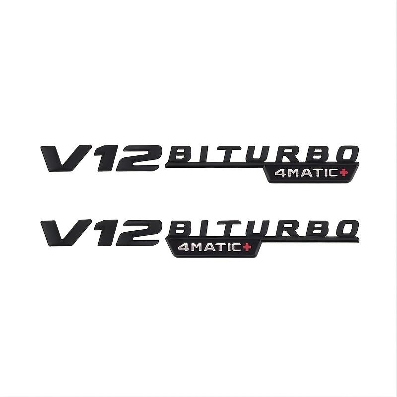 1Pc ABS V12 BITURBO 4MATIC+ Letter Stickers Are Suitable for C E S G Grade Mudguard Badges And Decals чёрный
1Pc ABS V12 BITURBO 4MATIC+ Letter Stickers Are Suitable for C E S G Grade Mudguard Badges And Decals чёрный