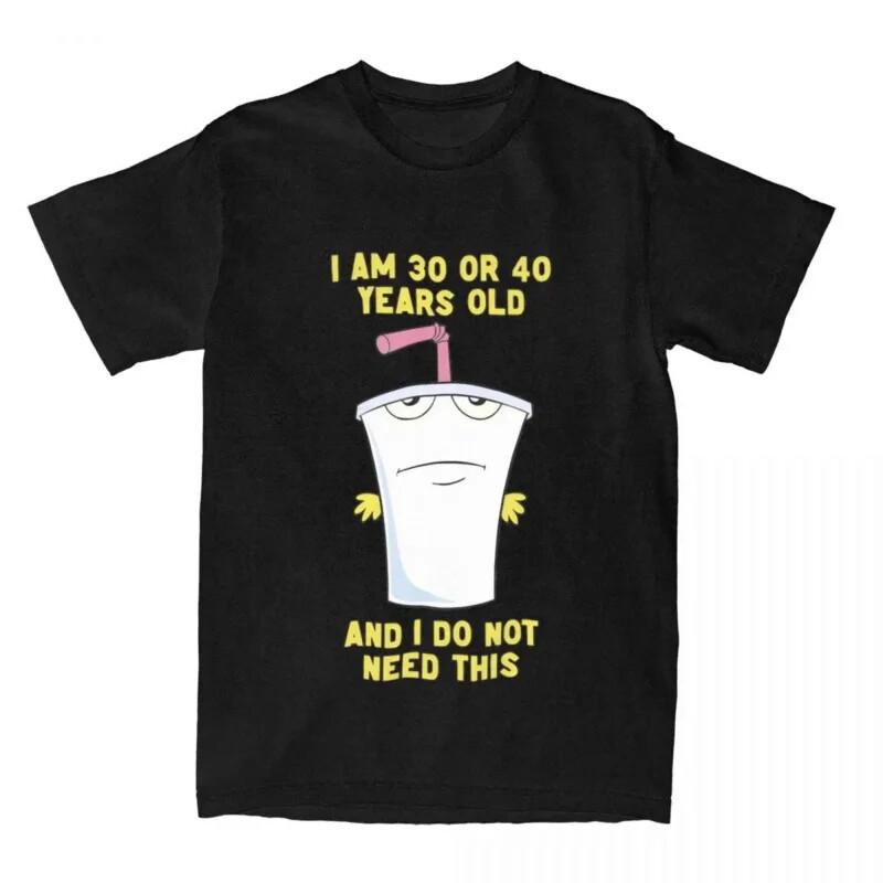 30 or 40 Aqua Teen Hunger Force ATHF T shirt funny tee shirt short Unisex T-Shirt XXL
30 or 40 Aqua Teen Hunger Force ATHF T shirt funny tee shirt short Unisex T-Shirt XXL