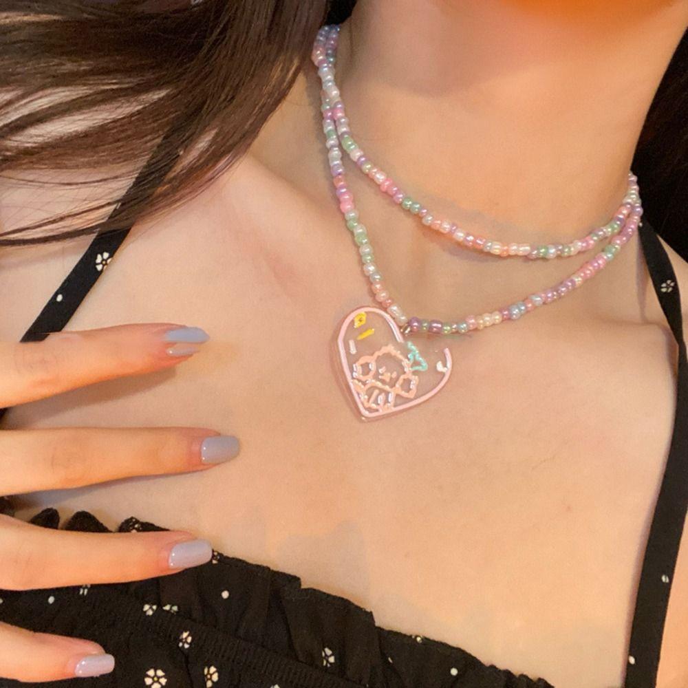 Милое ожерелье с подвеской Big Love, универсальная пятиконечная звезда, ключичная цепочка для девочки
Милое ожерелье с подвеской Big Love, универсальная пятиконечная звезда, ключичная цепочка для девочки