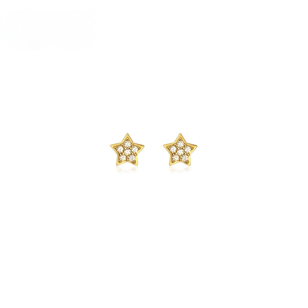 Hot Sale 999 Sterling Silver Exquisite Zircon Star Mini Stud Earrings For Women Charm Party Fashion Fine Jewelry Gifts золотой
Hot Sale 999 Sterling Silver Exquisite Zircon Star Mini Stud Earrings For Women Charm Party Fashion Fine Jewelry Gifts золотой