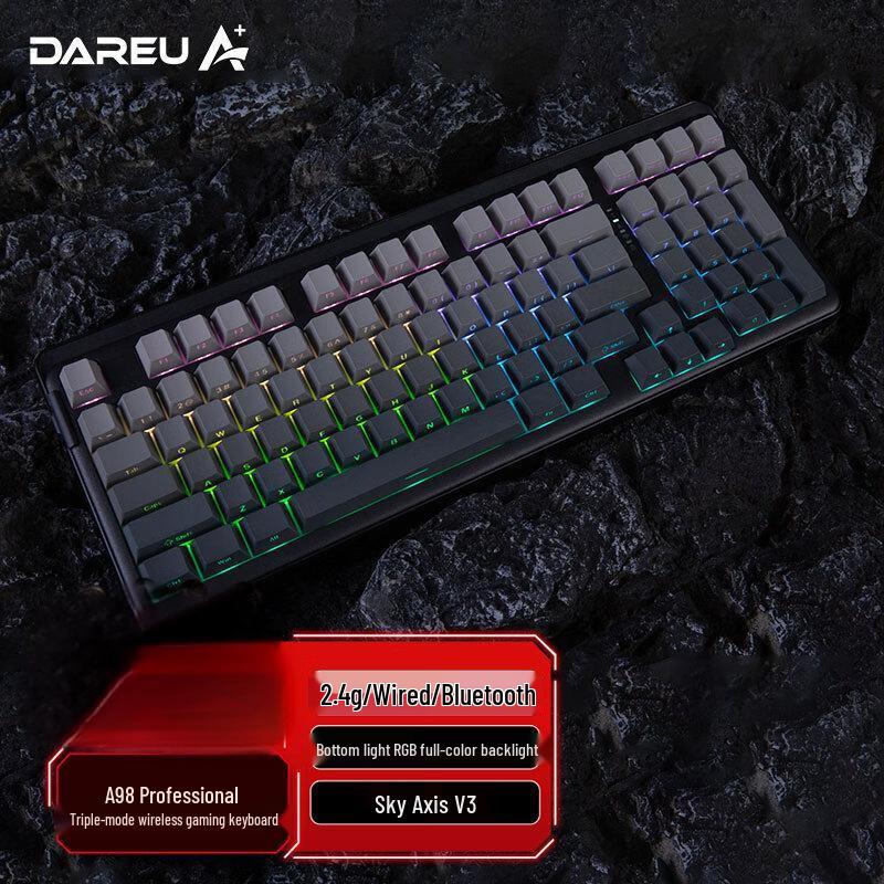 Dareu A98 Pro Tri-Mode Mechanical Keyboard
Dareu A98 Pro Tri-Mode Mechanical Keyboard