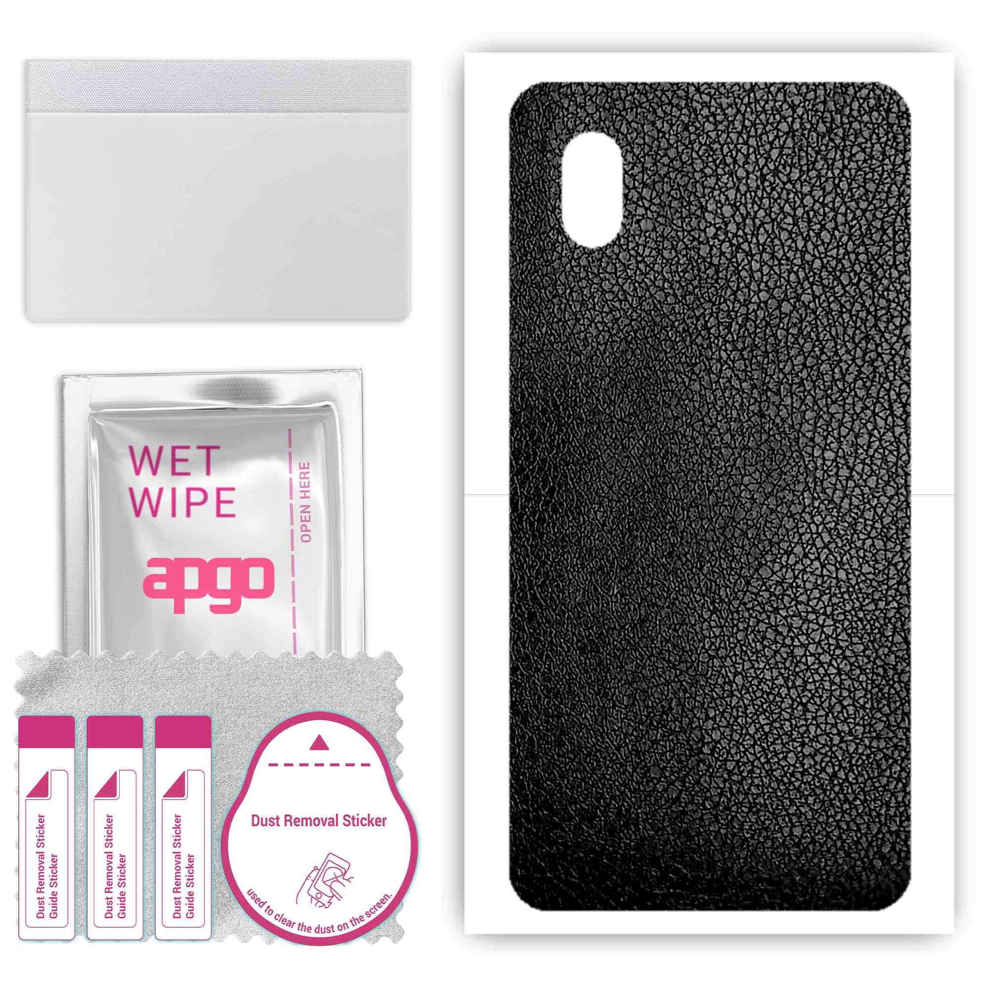 Apgo Protective Skin Sticker для задньої панелі, сумісний з Alcatel 1B (2020), Плівка, фольга, вініл – чорна шкіра з візерунком
Apgo Protective Skin Sticker для задньої панелі, сумісний з Alcatel 1B (2020), Плівка, фольга, вініл – чорна шкіра з візерунком
