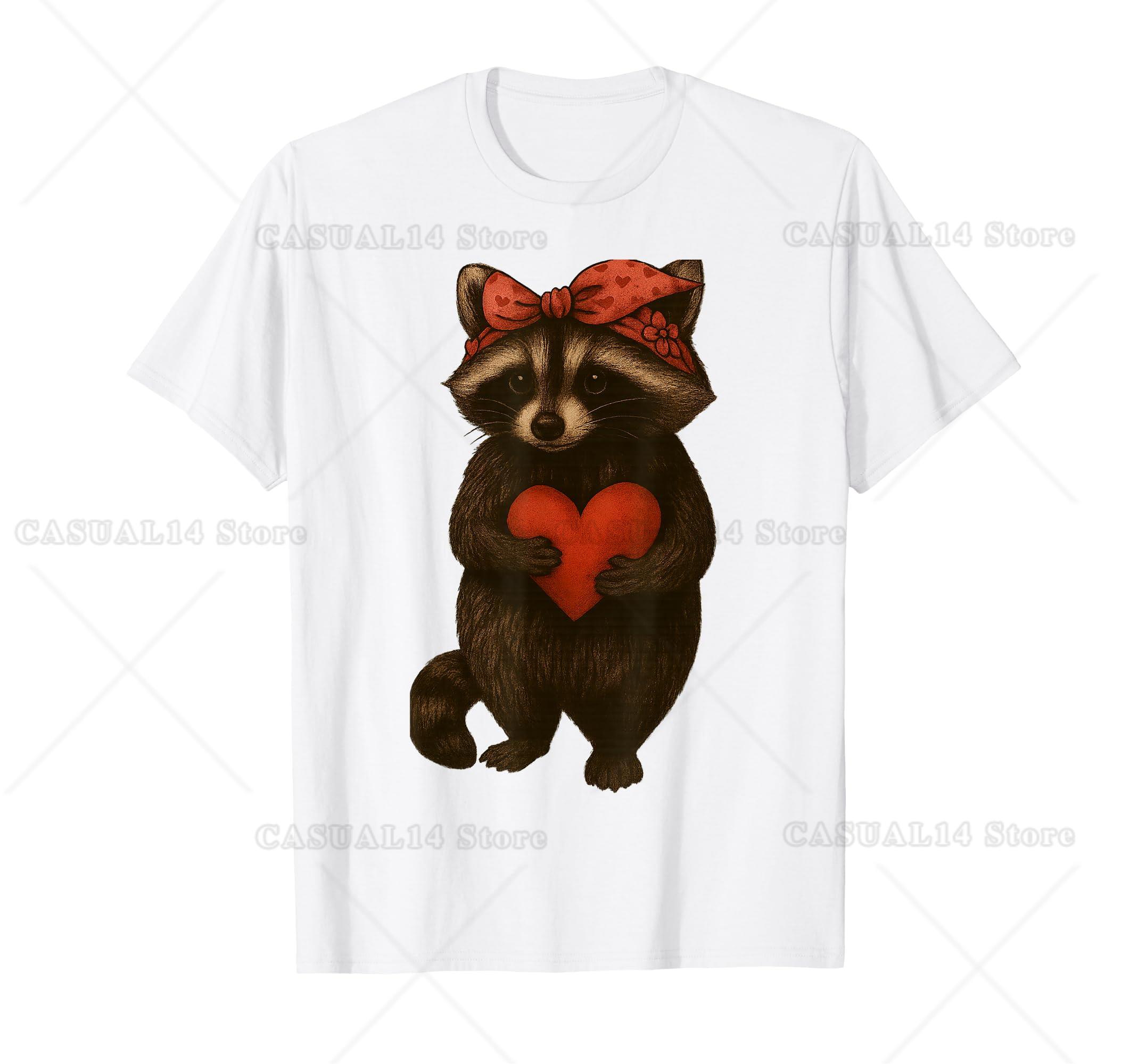 Raccoon Heart Love Cute Valentines Day T-Shirt 4XL
Raccoon Heart Love Cute Valentines Day T-Shirt 4XL