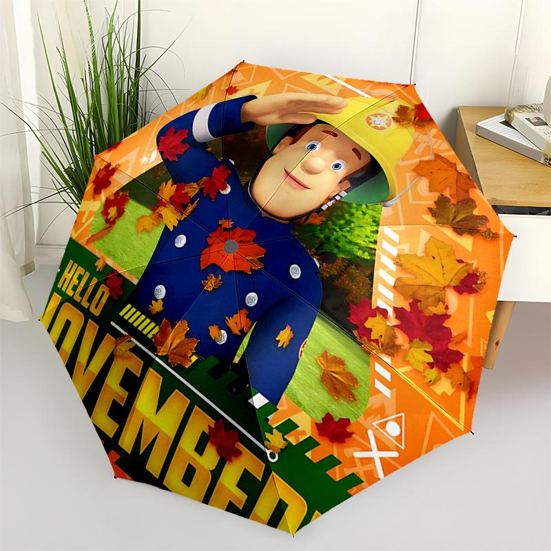 Fireman Fire trucks Themed Travel Umbrella-8 Ribs Automatic Opening and Closing, Portable Folding Design, Compact and Stylish Umbrella Suita
Fireman Fire trucks Themed Travel Umbrella-8 Ribs Automatic Opening and Closing, Portable Folding Design, Compact and Stylish Umbrella Suita