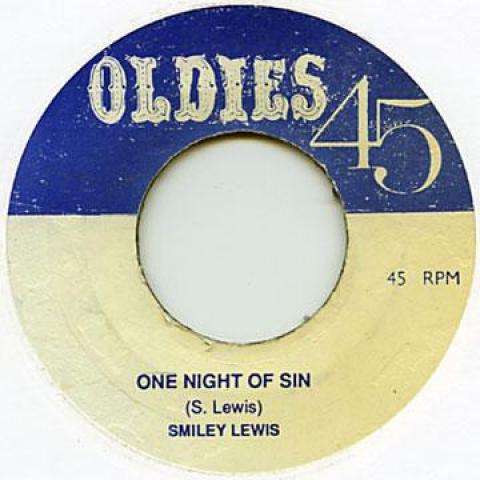 7inch Record SMILEY LEWIS - One Night Of Sin / Real Gone Lover Oldies 45 Jamaica Blues
7inch Record SMILEY LEWIS - One Night Of Sin / Real Gone Lover Oldies 45 Jamaica Blues