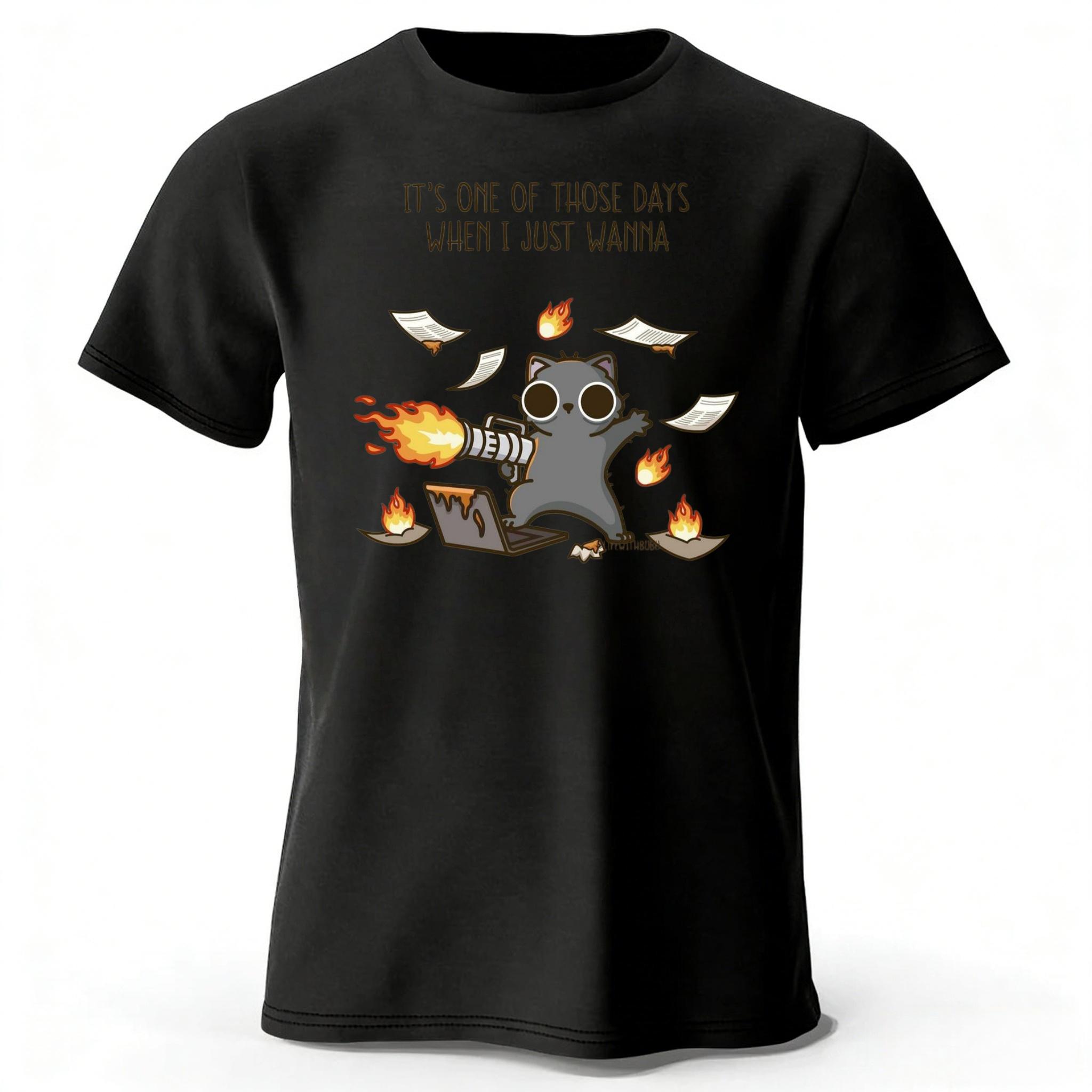 New Irritable Kitten Mens Daily Casual Pure Cotton Short Sleeved Adult Fitness Sports Plus Size Loose Tshirt Street Top S
New Irritable Kitten Mens Daily Casual Pure Cotton Short Sleeved Adult Fitness Sports Plus Size Loose Tshirt Street Top S