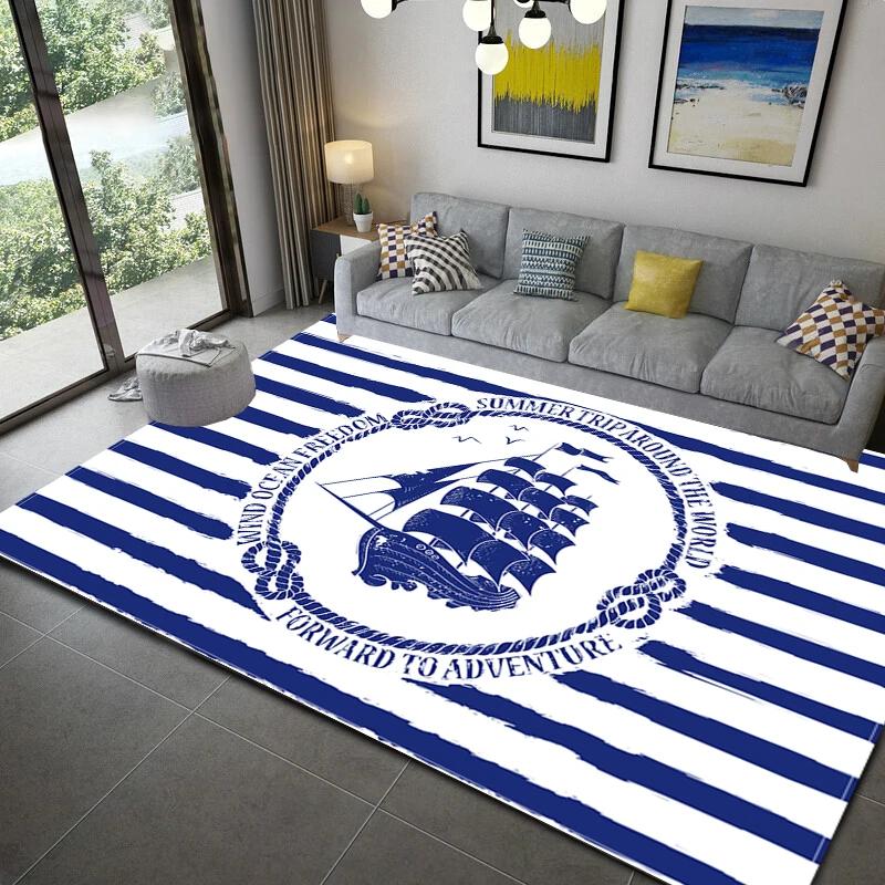 Nautical Rugs for Kids, Bedroom, Kitchen, Living Room & Bathroom - Stylish Home Decor Floor Mats 40x60cm
Nautical Rugs for Kids, Bedroom, Kitchen, Living Room & Bathroom - Stylish Home Decor Floor Mats 40x60cm