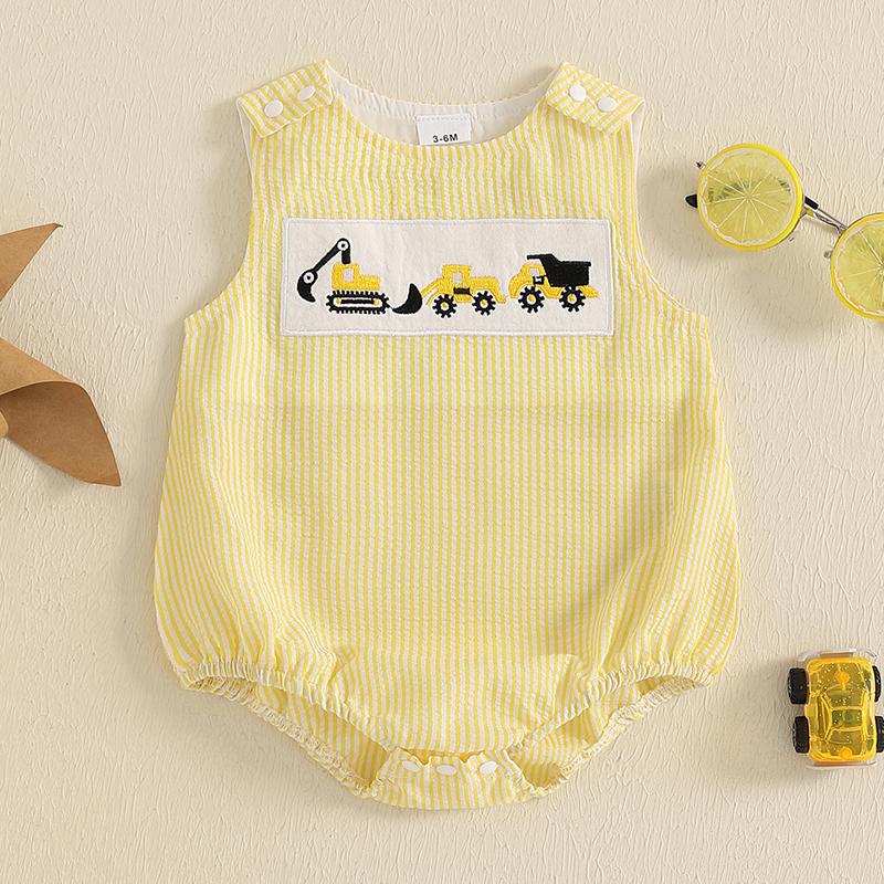 Toddler Infant Boys Clothing Newborn Baby Summer Jumpsuit Overalls Casual Digger Embroidery Striped Print Sleeveless Romper 0-3M
Toddler Infant Boys Clothing Newborn Baby Summer Jumpsuit Overalls Casual Digger Embroidery Striped Print Sleeveless Romper 0-3M